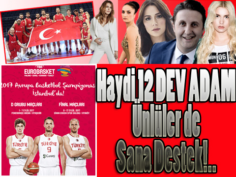 AVRUPA ŞAMPİYONASI’NA ÜNLÜLERDEN DAVET!!!