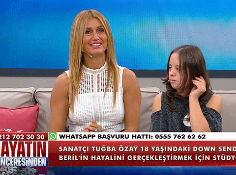 Tuğba Özay... BERİL'İN HAYALİNİ GERÇEKLEŞTİRDİ!