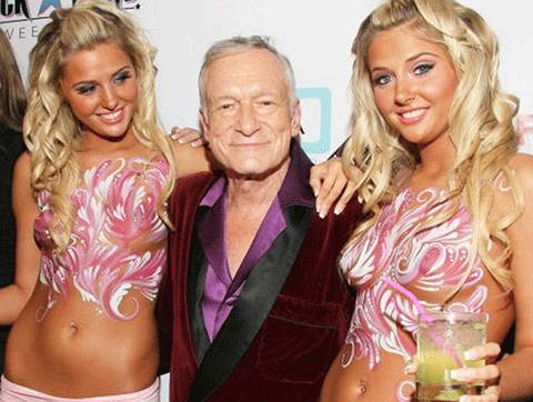 Hugh Hefner... VIAGRADAN SAĞIR OLMUŞTU !...
