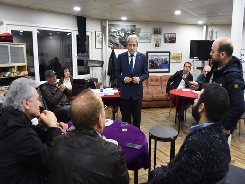 Ali Yatkın... ÜNLÜLERİN KUAFÖRÜ, ODA BAŞKANLIĞINA ADAY OLDU!..