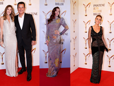 44. Pantene Altın Kelebek Ödülleri... KIRMIZI HALI ŞIKLIĞI...