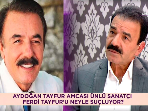 FERDİ TAYFUR'A YEĞENİNDEN ŞOK SUÇLAMA'' AMCAM BİR HIRSIZ''