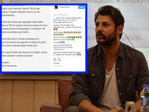 Ümit İbrahim Kantarcılar... ALEYNA TİLKİ İLE AŞK MI YAŞIYOR?