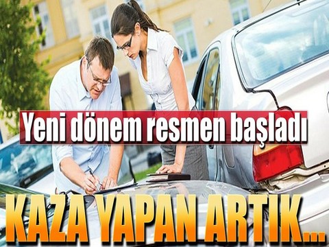 DİKKAT!... TRAFİKTE AKILLI TUTANAK DÖNEMİ RESMEN BAŞLADI...