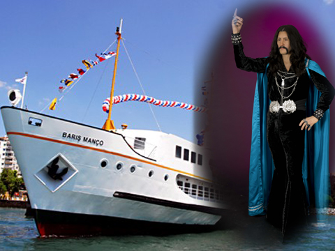 BARIŞ MANÇO VAPURU EN ANLAMLI ZİYARET İÇİN KALKIYOR!...