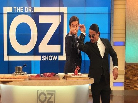 Nusret... 'DR. OZ SHOW'DA DÖKTÜRDÜ!..