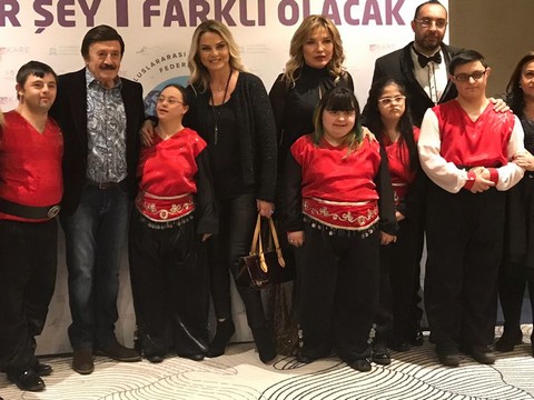Selami Şahin... DOWN SENDROMLULAR İÇİN ANLAMLI DESTEK!..