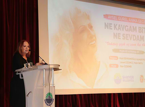 Aysel Gürel... ŞARKILARI HEP BİR AĞIZDAN SÖYLENDİ