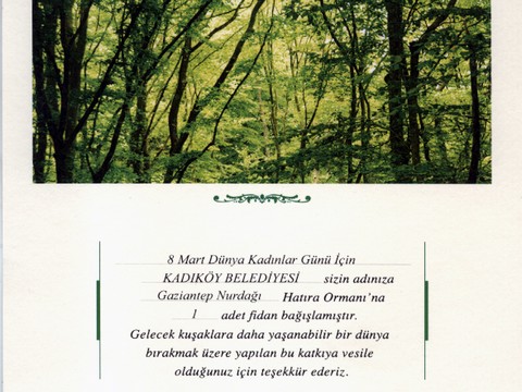 KADIKÖY BELEDİYESİ'NDEN KADIN ÇALIŞANLARINA ANLAMLI HEDİYE!..
