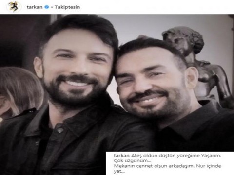 Tarkan... YAKIN DOSTU YAŞAR GAGA'YA DUYGUSAL VEDA!..