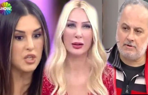 Seda Sayan'da yine olay... EBRU DESTAN CANLI YAYINDA ÇİLEDEN ÇIKTI!