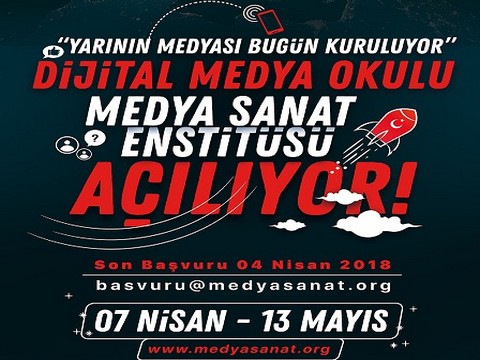 Medya Sanat Enstitüsü... UYGULMALI EĞİTİMLERE BAŞLIYOR!..