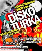 Diskoturka... "DÜNDEN BUGÜNE TÜRKÇE POP PARTİSİ"!