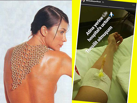 Deniz Akkaya... TATİLE NİYET, HASTANEYE KISMET!..