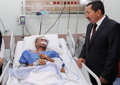 Can Gürzap... KAZADAN SONRA İLK RESİM!