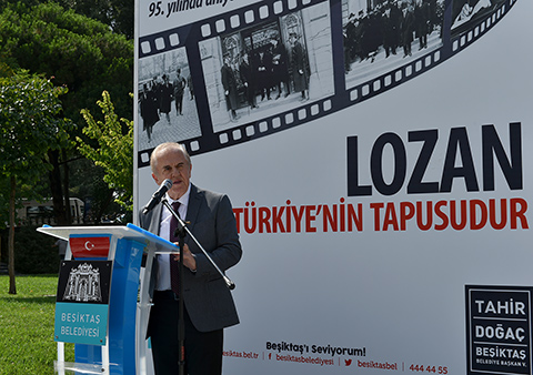 BEŞİKTAŞ BELEDİYESİ LOZAN’IN 95. YILINI İNÖNÜ PARKI’NDA KUTLADI!