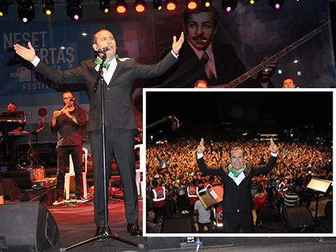 Ferhat Göçer... 'BOZKIRIN TEZENESİ'NE YAKIŞIR KONSER!