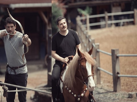 Cemal Hünal... MEHMET TURGUT'A BİNİCİLİK DERSİ!..