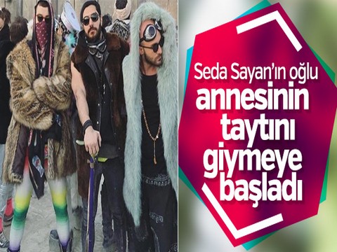 Oğulcan Engin... ANNESİ SEDA SAYAN'IN TAYTINI MI GİYDİ?..