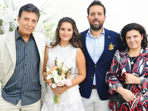 Bulut Aras... OĞLUNU EVLENDİRDİ!