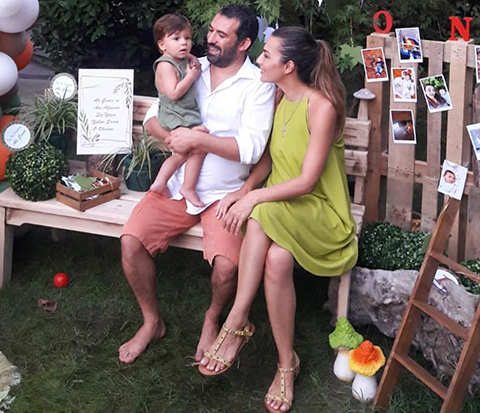 Burcu Kara... OĞLUNA BİRİNCİ YAŞ KUTLAMASI!
