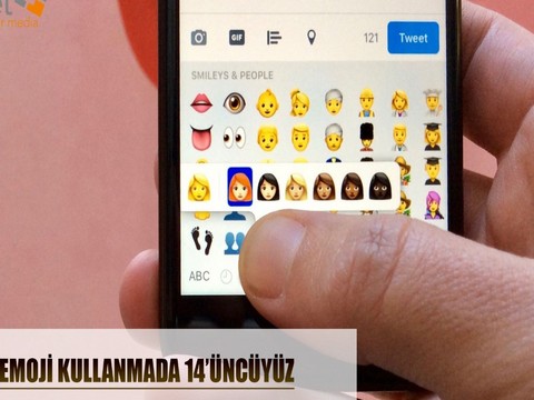 EMOJİ KULLANMADA 14’ÜNCÜ SIRADAYIZ!..