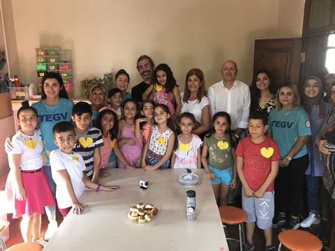 Sacit Erdam... MERSİN'DE TEGV'Lİ ÇOCUKLARLA BULUŞTU!..