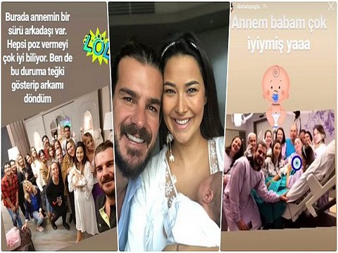 Gizem - Hakan Hatipoğlu... 1 GÜNLÜK BEBEKLERİNE SOSYAL MEDYA HESABI!