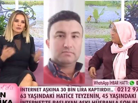 Esra Erol’da… 63 YAŞINDAKİ TEYZE, HEM KALBİNİ HEM DE PARASINI KAPTIRDI!