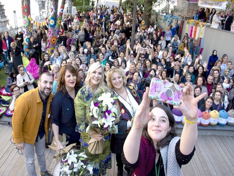 Derya Baykal... "ÖRGÜ FESTİVALİ" NDE YOĞUN İLGİ!..