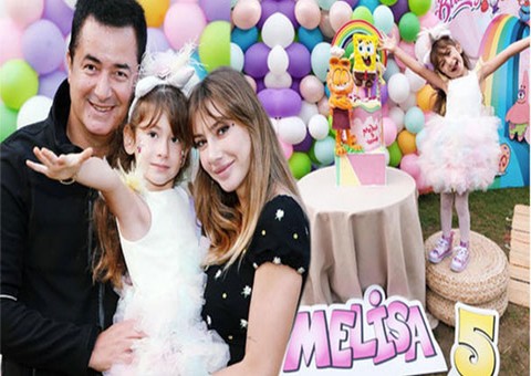 Acun - Şeyma Ilıcalı... KIZLARI MELİSA 5 YAŞINA BASTI!..