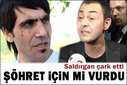 Serdar Ortaç'a yumruk... ADLİYELİK ETTİ!
