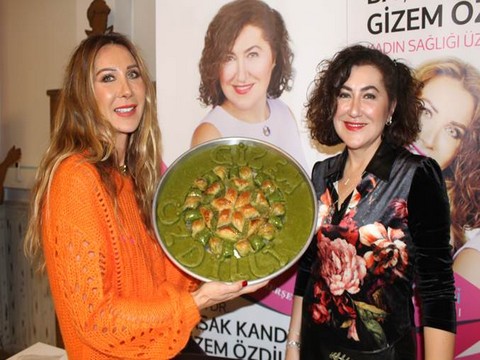 Prof.Dr.Başak Kandi-Gizem Özdilli... GAZİANTEP'TE TATLI BİR SOHBET!..