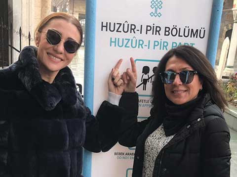 Asuman Dabak...ŞEB-İ ARUS TÖRENİNE KATILDI!