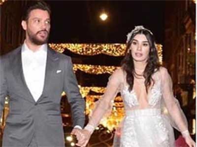 Sinan Akçıl - Burcu Kıratlı... EVLENDİLER!