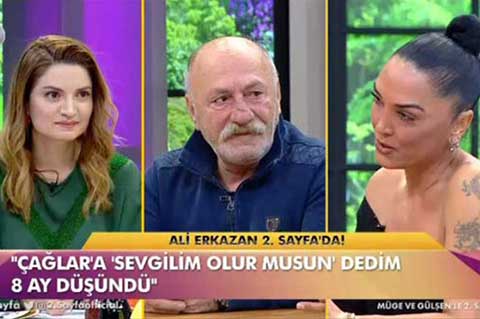 Ali Erkazan... CANLI YAYINDA EVLENME TEKLİF ETTİ!