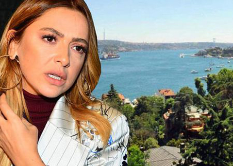 Hadise... BOĞAZ MANZARALI EV!