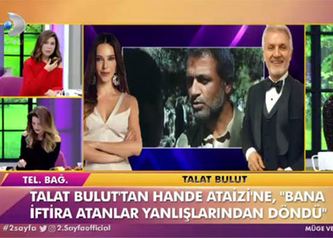 Talat Bulut - Hande Ataizi... TACİZ İHALESİ 'GAZETECİLERE' KALDI!