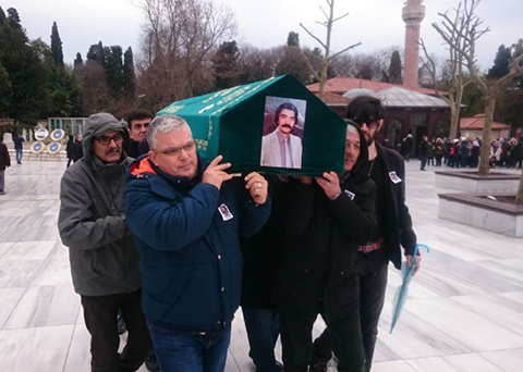 Gazeteci Murat Ataç... SON YOLCULUĞUNA UĞURLANDI!