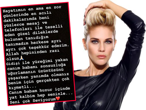 Emine Ün... BABASINI KAYBETTİ!