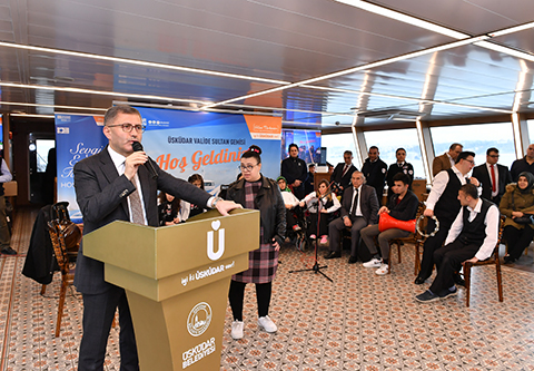 Üsküdar Belediyesi... 'SEVGİLİLER GÜNÜ'NDE ENGEL TANIMADI!