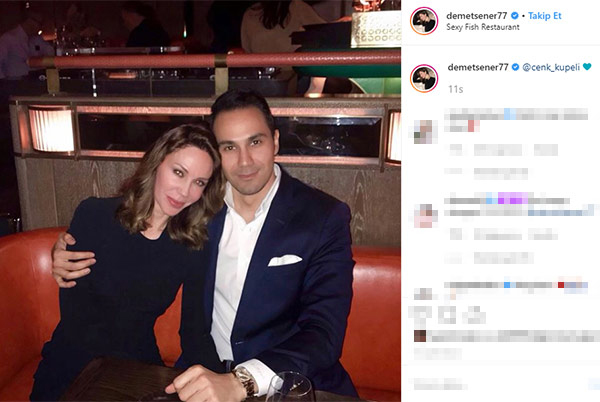 Demet Şener - Cenk Küpeli... BİRİKTE İLK RESİM!