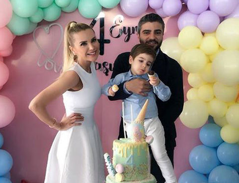 Ece Erken - Serkan Uçar... EYMEN DÖRT YAŞINDA!