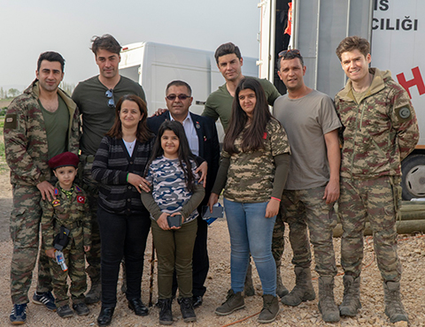 SAVAŞÇI’YA GAZİ ZİYARETİ!