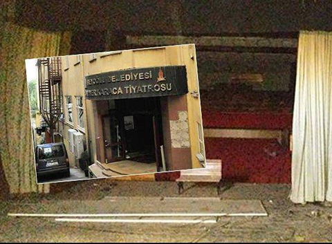 Ekrem İmamoğlu... MUAMMER KARACA TİYATROSU'NA SAHİP ÇIKTI!