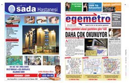 "EGEMETRO" GAZETESİ ARTIK SİZİNLE!