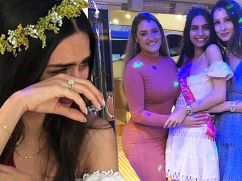 Amina Gülşe… KINA GECESİNDE “HEM AĞLARIM HEM GİDERİM!”