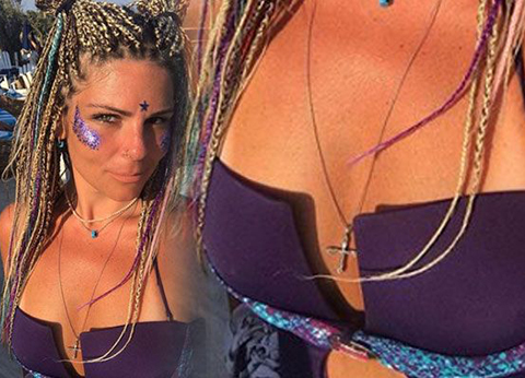 Pelin Öztekin...HAÇ ŞEKLİNDE KOLYE TAKTI, TAKİPÇİLERİ HESAP SORDU!