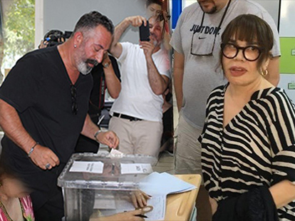 ÜNLÜLER DEMOKRASİ GÖREVİNİ YAPTI!