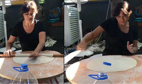 Nurgül Yeşilçay... 'ŞİŞE KAPAĞI AÇMA' AKIMINDA FARK YARATTI!